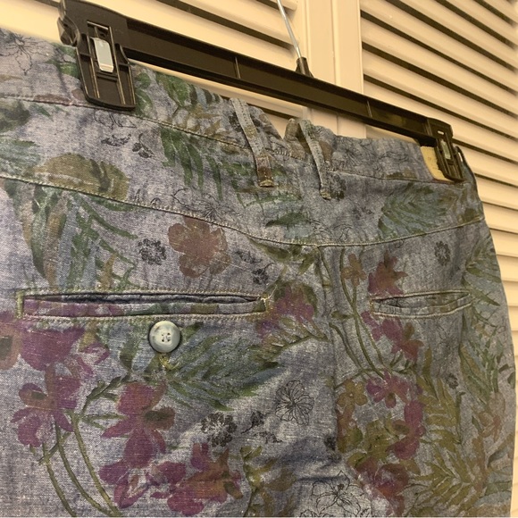 Jacob Cohen Academy Floral Print Trousers -32 - Picture 5 of 11